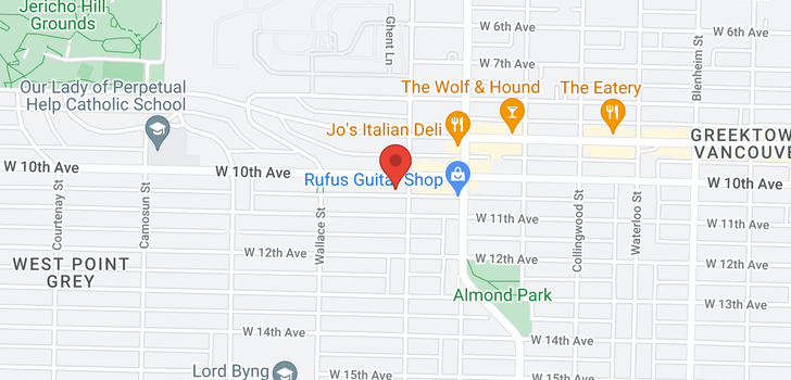 map of 3823 W 11TH AVENUE